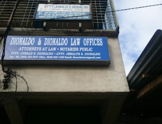 Dionaldo & Dionaldo Law Offices and Notary Public
